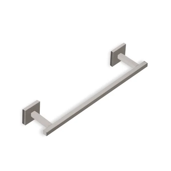 Stilhaus by Nameeks Urania 12x22 Wall Mounted Towel Bar Finish: Satin Nickel