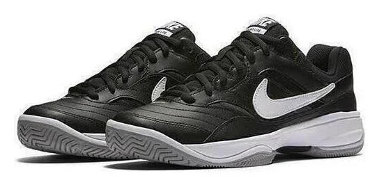 Nike Court LITE BLACK/WHITE-GREY Marathon Running Shoes/Sneakers 845021-010 (Size: US 10.5)