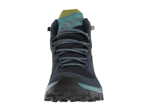 Salomon Women's Outline Mid GTX (9.5 Navy Blazer/Hydro/Guacamole)