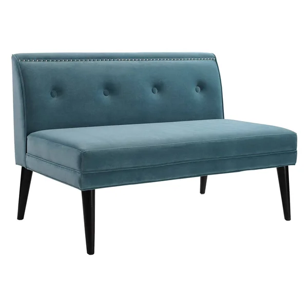 Sandy Wilson Madison Accent Settee Arctic Blue