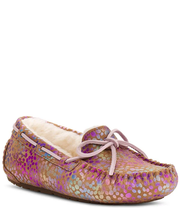 Ugg Dakota Spots - Girls 13 Toddler Brown Slipper Medium