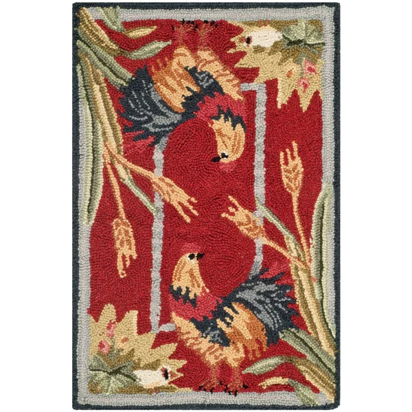 Safavieh Chelsea HK56B 3&9x22 x 5&9x22 Black Area Rug