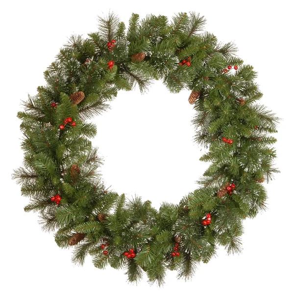 National Tree Crestwood Spruce Wreath 36x22