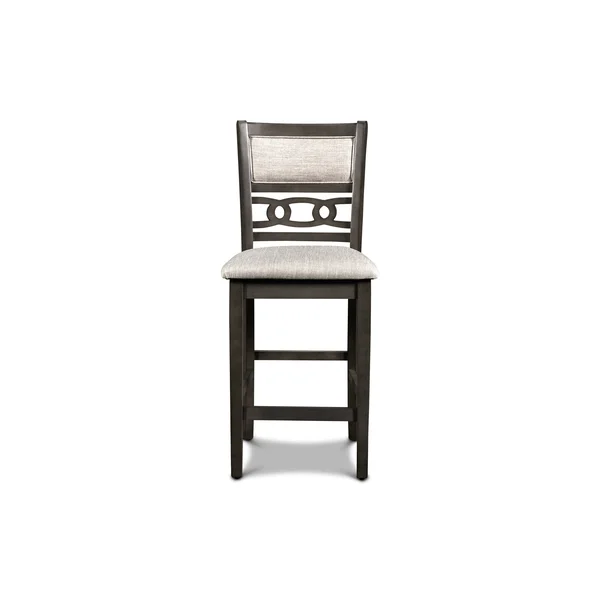 New Classic Furniture GIA Counter Chairs, Set of 2, Gray