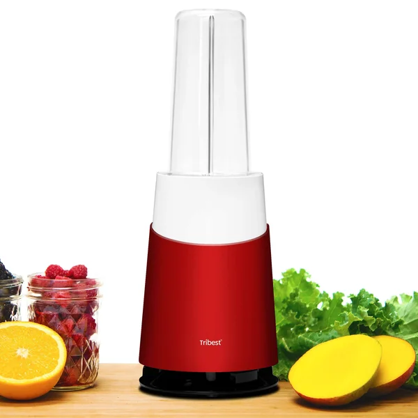 Tribest Jar Ready 2 Family Pack Personal Blender Red