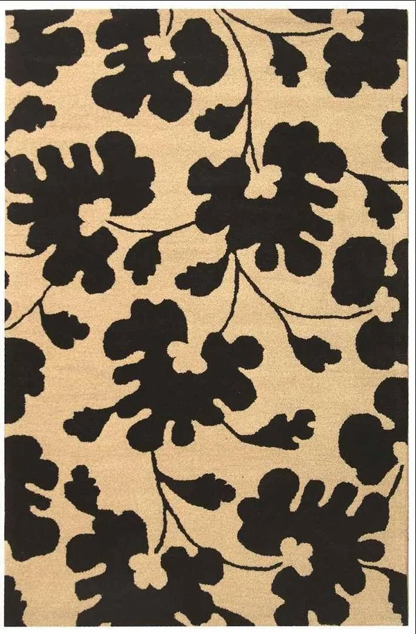 Safavieh Soho SOH419A Area Rug - Beige/Black - Size: 2 x 3 ft.