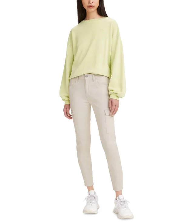 Levi&s 721 Skinny Ankle Utility Women's Pants - Soft Clean Oatmeal 24