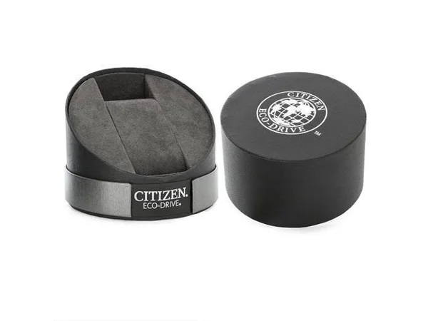 Citizen Men's Eco-Drive Corso Stainless Steel Black Dial Watch CA7000-55E