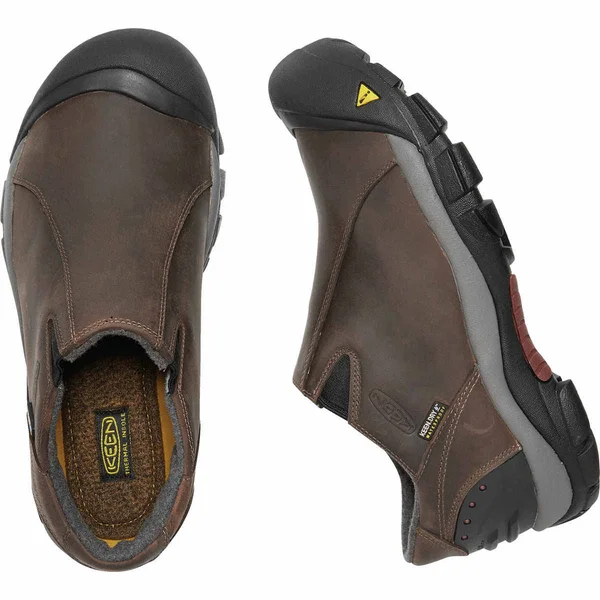 Keen Men's Brixen Low (14 Slate Black/Madder Brown)