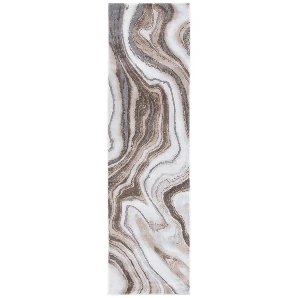 Safavieh Craft Rug Collection CFT819Y - Grey, Green - 2&-7x22 x 5&