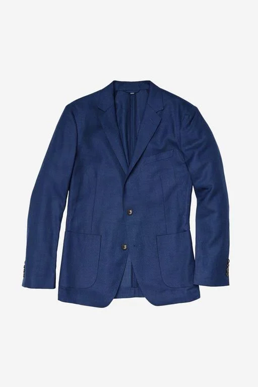 Bonobos Unconstructed Italian Wool Blazer Extended Sizes - Blue