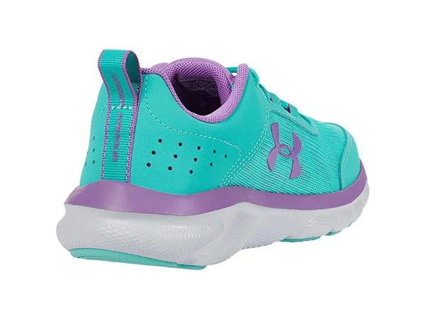 Under Armour Youth Assert 8 Running Shoes - Green, 6.5