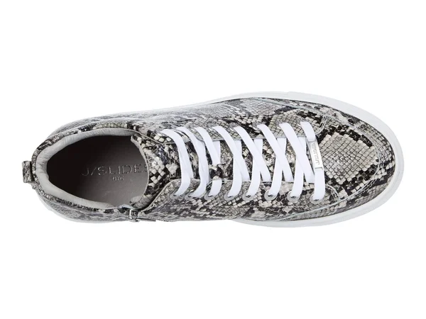 J/Slides Ludlow Women's Shoes Beige/Black Embossed : 7.5 M