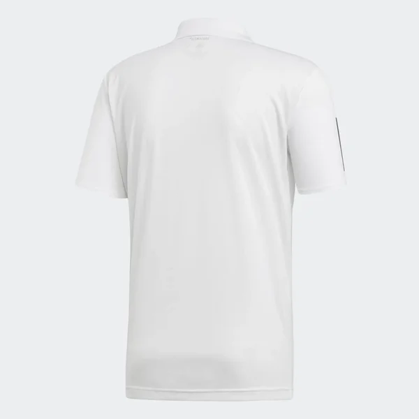 Adidas Men's Club 3 Stripes Tennis Polo, XXL, White