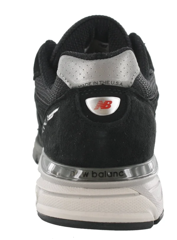 New Balance - Men's 990v4 (Black, Silver)