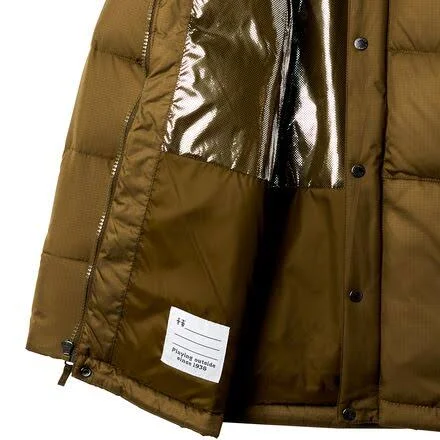 Columbia Boys& Forest Park Down Hooded Puffy Jacket - L - Green