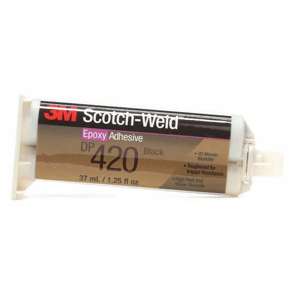 3M Scotch-Weld Epoxy Adhesive DP420 Black - 1.25 fl oz