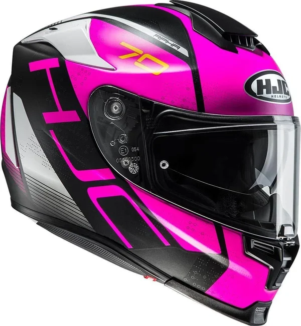 HJC RPHA 70 Vias Helmet - black-purple, Size M