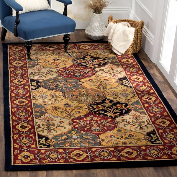 Safavieh Heritage HG510A Area Rug - Multi/Navy, Size: 6 x 9 ft.