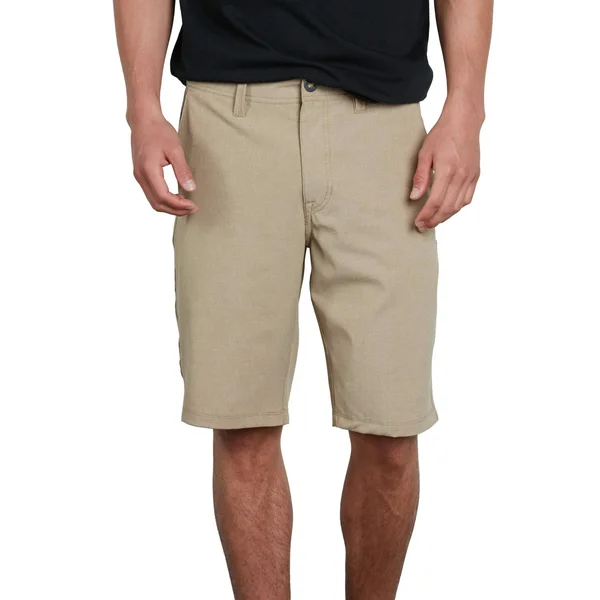Volcom Frickin Surf N& Turf Static Hybrid Short - Men's Dark Khaki, 28