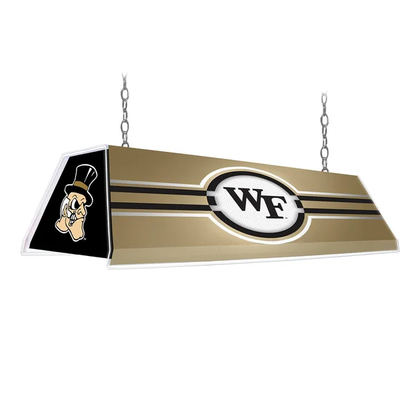 Wake Forest Demon Deacons: Edge Glow Pool Table Light Gold, Mascot
