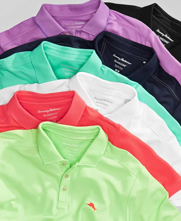 Tommy Bahama Emfielder 2.0 Polo XL, Mint Mojito