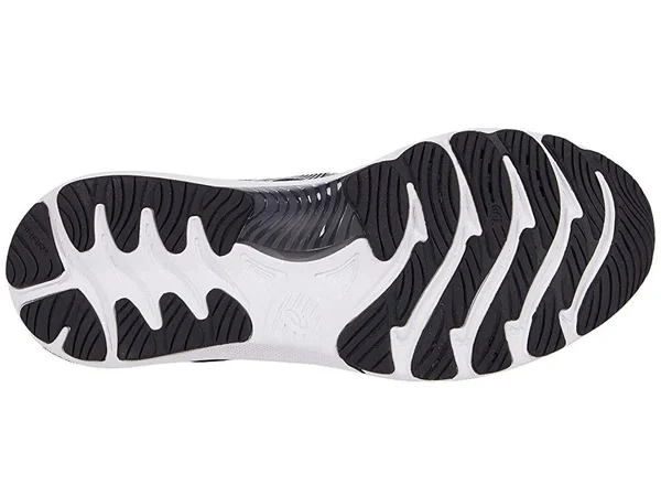 Asics Men's Nimbus 23 - Black - White - 9 - 2E