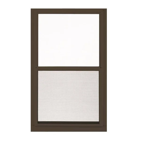 Larson Performance 31.875-in x 51-in Low-E Aluminum Brown Window, L20143251ES