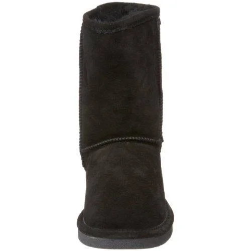 Bearpaw Women's Emma Short Wide Boots - Black