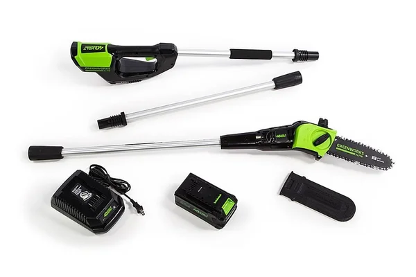 Greenworks CS-80-XR 8-Inch 40V Cordless Pole Saw - 3AH Battery