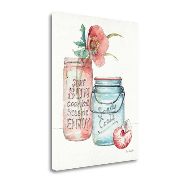 28x22 x 22x22 Sea Finds II by Lisa Audit Fine Art Giclee Print