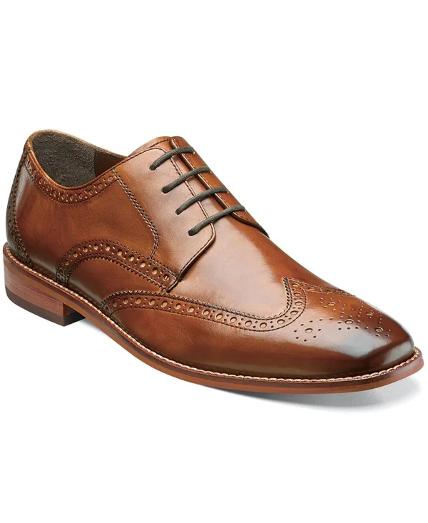 Florsheim Men's Castellano Wing Ox - Saddle Tan