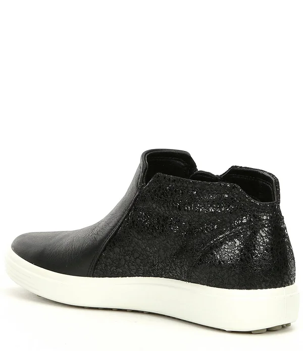 Ecco Women's Soft 7 Low Bootie - Grey Rose