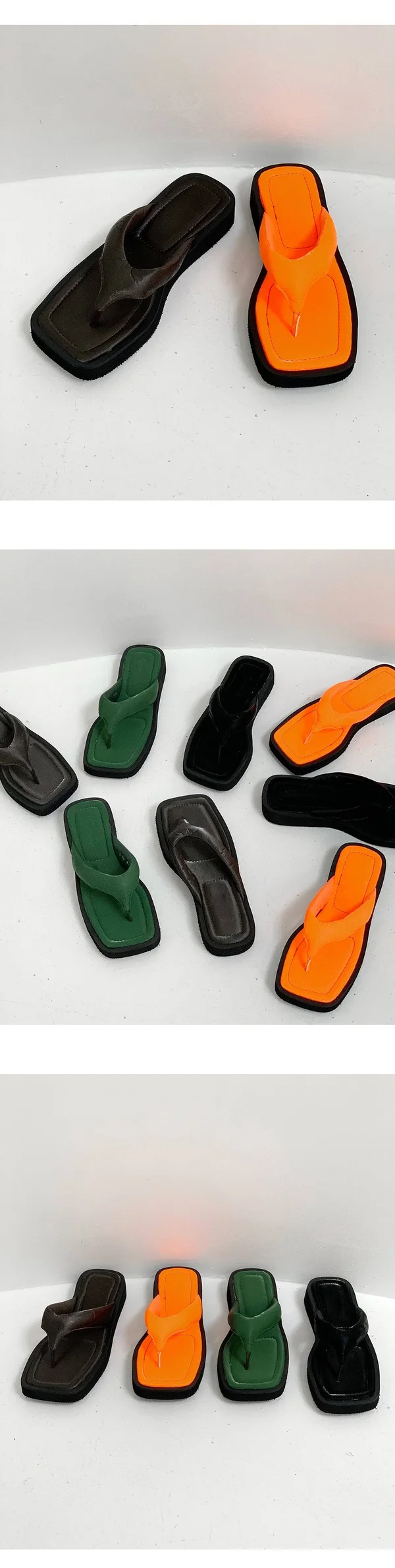 LED Flip-Flops Orange, 245
