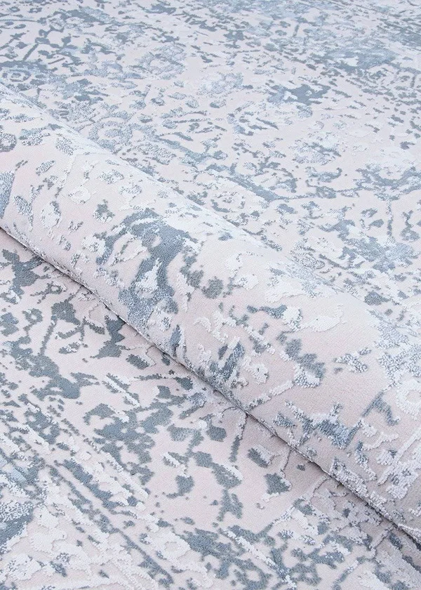 Couristan Europa 0955/9505 Himalia Luna Grey Area Rug, 9&10x22 x 13&
