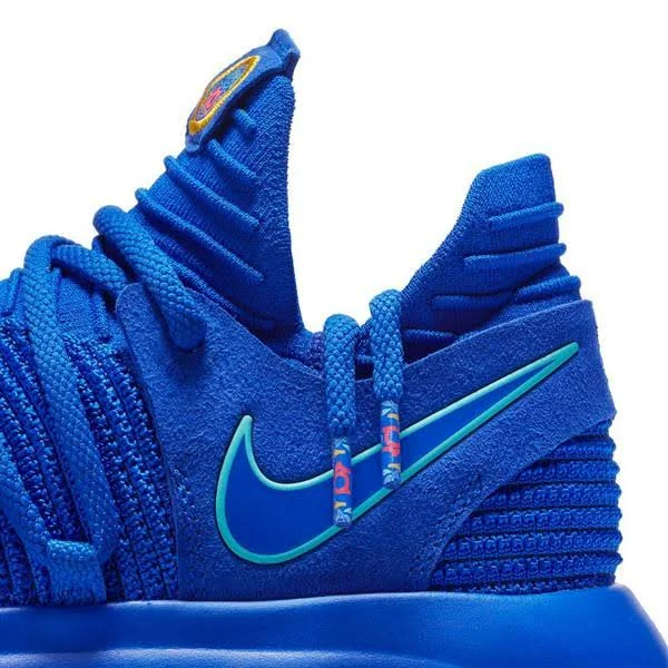 Nike Men's Zoom KD 10 Basketball Shoes, Size: 14.0, Blue