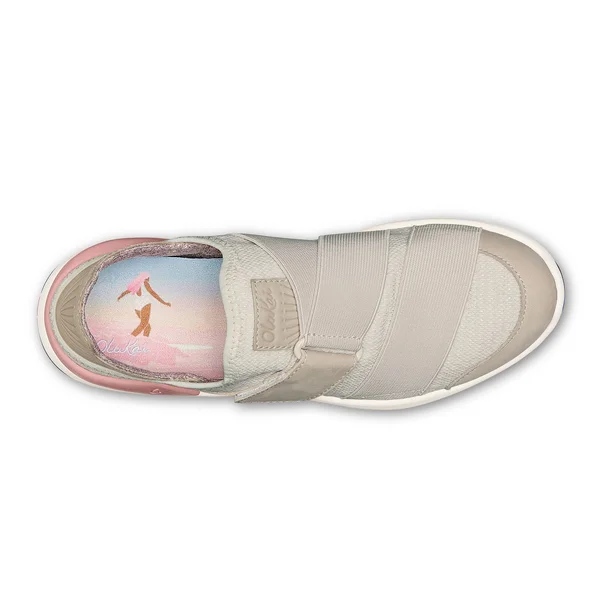 Olukai Mikilua KAKO&O Sneaker - Women's Bone/Bone - 7.5