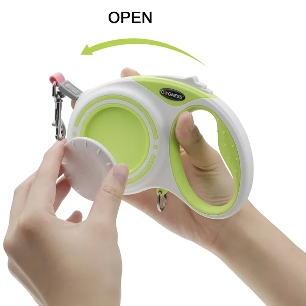 Dogness Smart Retractable Dog Leash Kit - Forest Green, X-Large