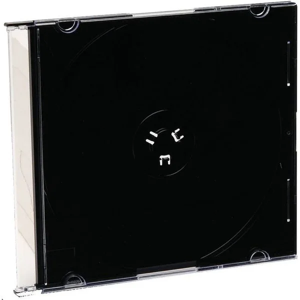 Verbatim 94868 CD/DVD Black Slim Storage Cases 200pk