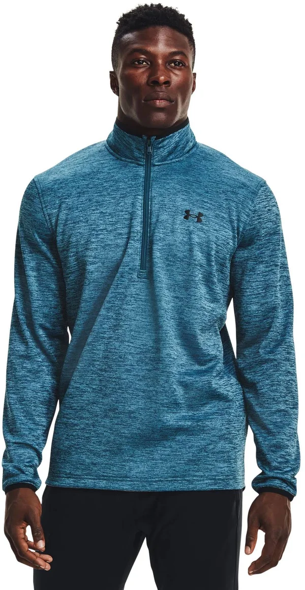 Under Armour Half Zip Fleece Top Mens, Size x Small, Blue