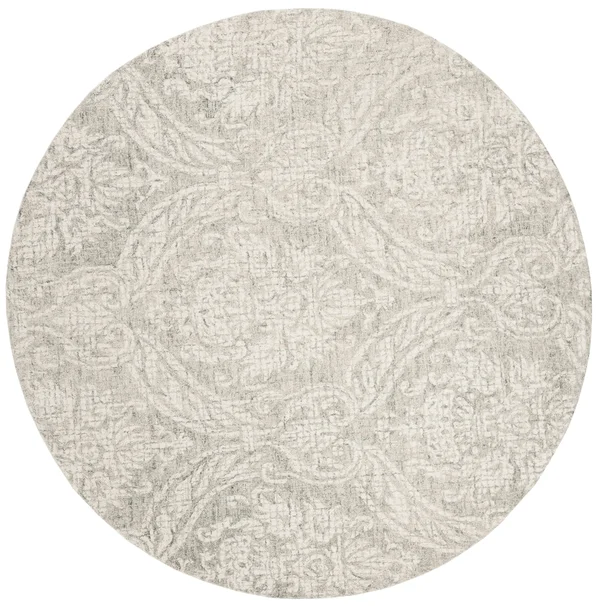 Safavieh 5& x 8& Abstract ABT204A Grey, Ivory Rug