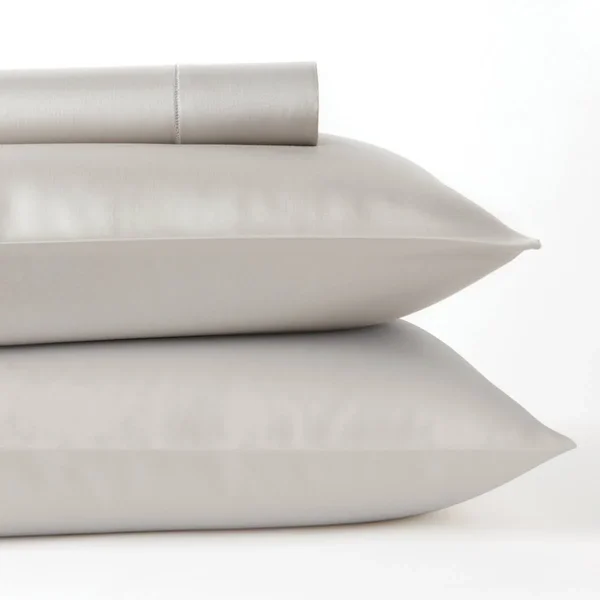 Sferra Giotto Flat Sheet - Ice - King, Cotton