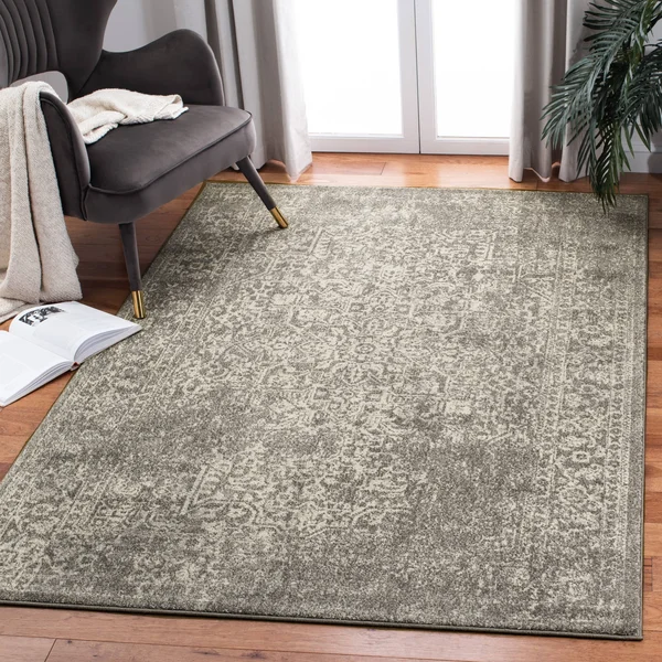 Safavieh Evoke Silver - Ivory Area Rug; 4& x 6&
