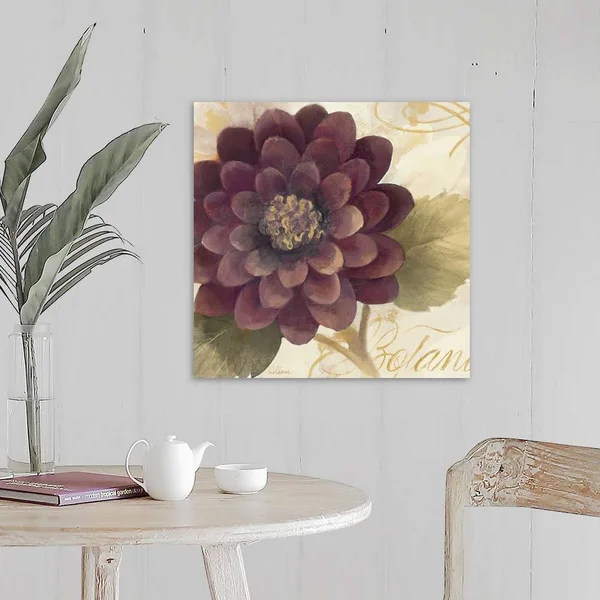 Abundant Floral II - Large Solid-Faced Canvas Wall Art Print, Great Big Canvas