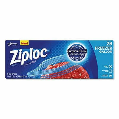 Ziploc Bag - ziploc Freezer Gal 314445 314445 - 1 Each