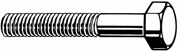 Fabory B51007.075.0100 Hhcs - 3/4-16X1, ss, gr 18-8, plain, pk80