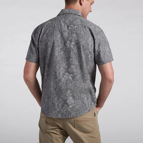 Howler Brothers Men's H Bar B Snapshirt - XL - Panhandle Handshake - Riverbed