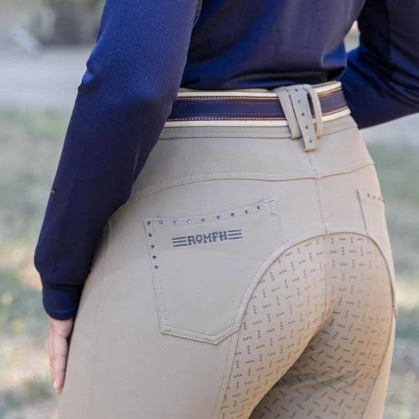 Romfh Ladies Sarafina Bling Full Grip Breeches