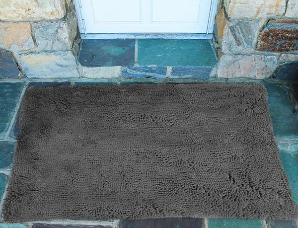 Soggy Doggy: Large Doormat - Grey