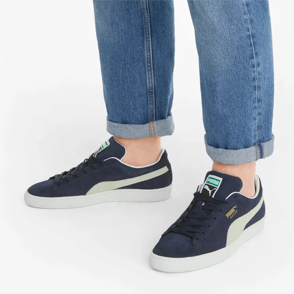 Puma Suede Classic XXI Trainers - Peacoat & White